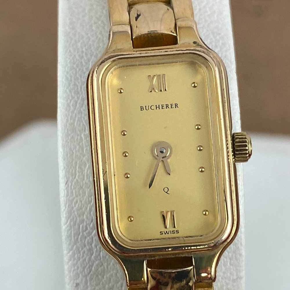 Vintage 1990's Bucherer Swiss Quartz Dress Watch
